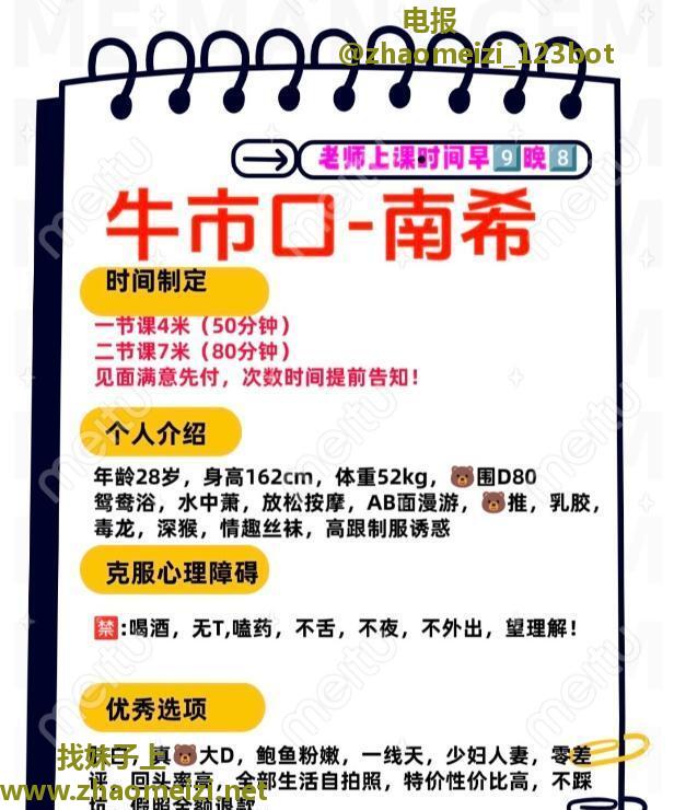 牛市口少妇南希