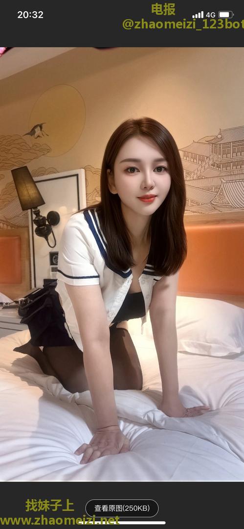 白云泡泡妹子